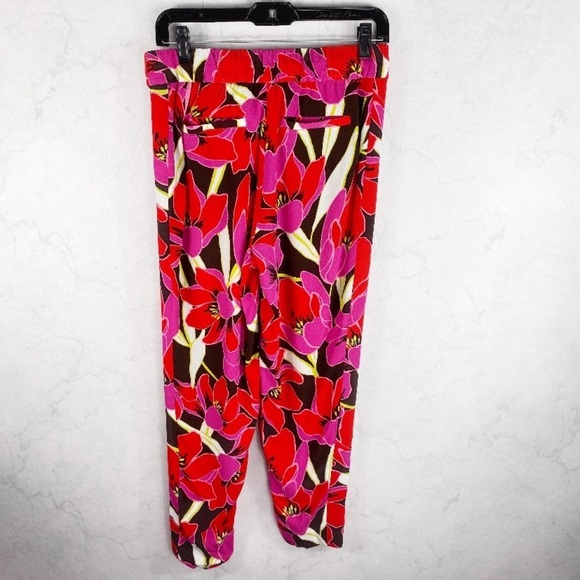 [Kate Spade] Classic Tropical Floral Pants - Picture 6 of 8